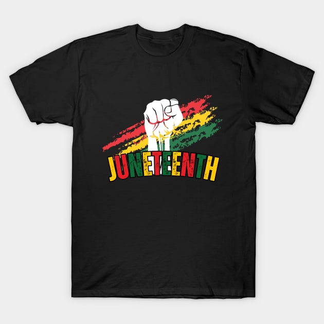Juneteenth V1 T-Shirt by EyesArt